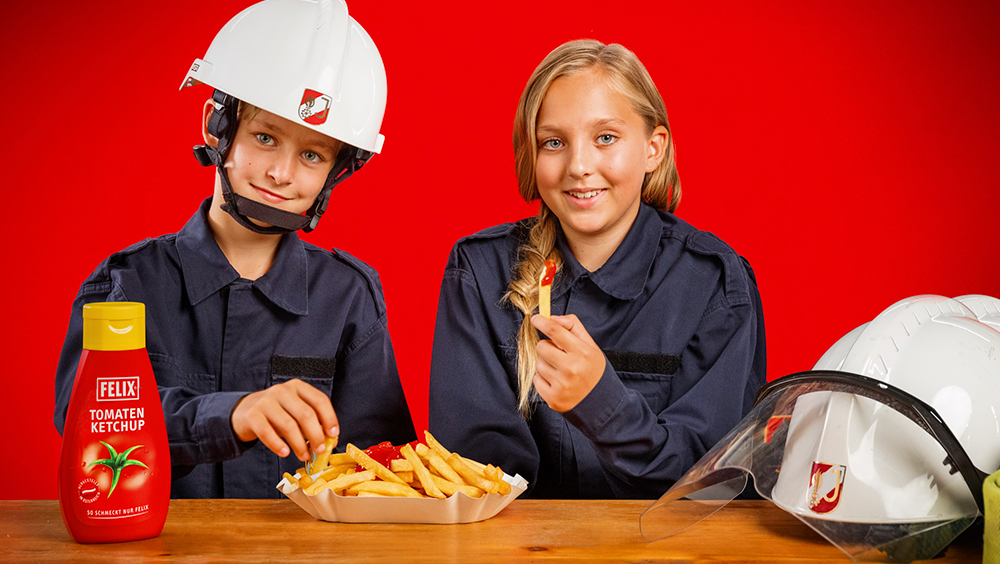 Felix Feuerwehr Kampagne