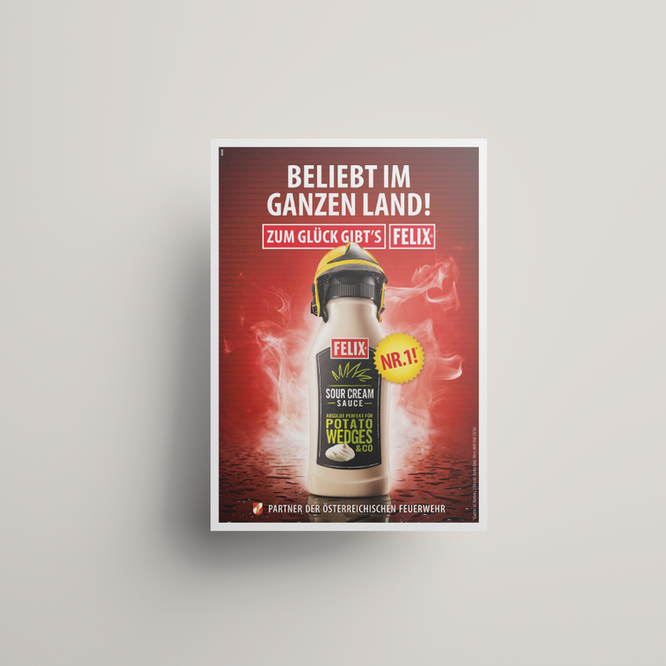 Felix Feuerwehr Kampagne