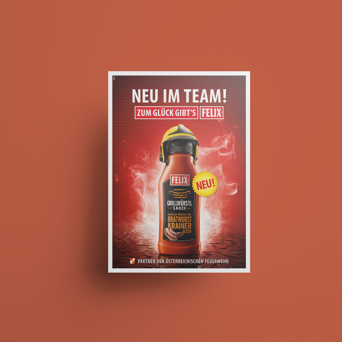 Felix Feuerwehr Kampagne